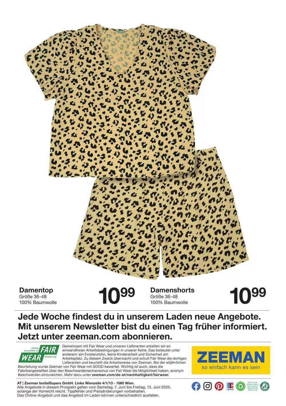 Zeeman Flugblatt (ab 07.06.2025) - Angebote und Prospekt - Seite 17