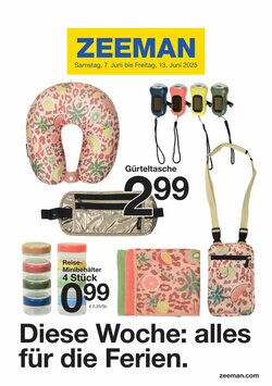 Zeeman Flugblatt (ab 07.06.2025) - Angebote und Prospekt