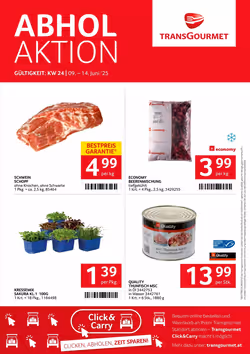 Transgourmet Flugblatt (ab 09.06.2025) - Angebote und Prospekt