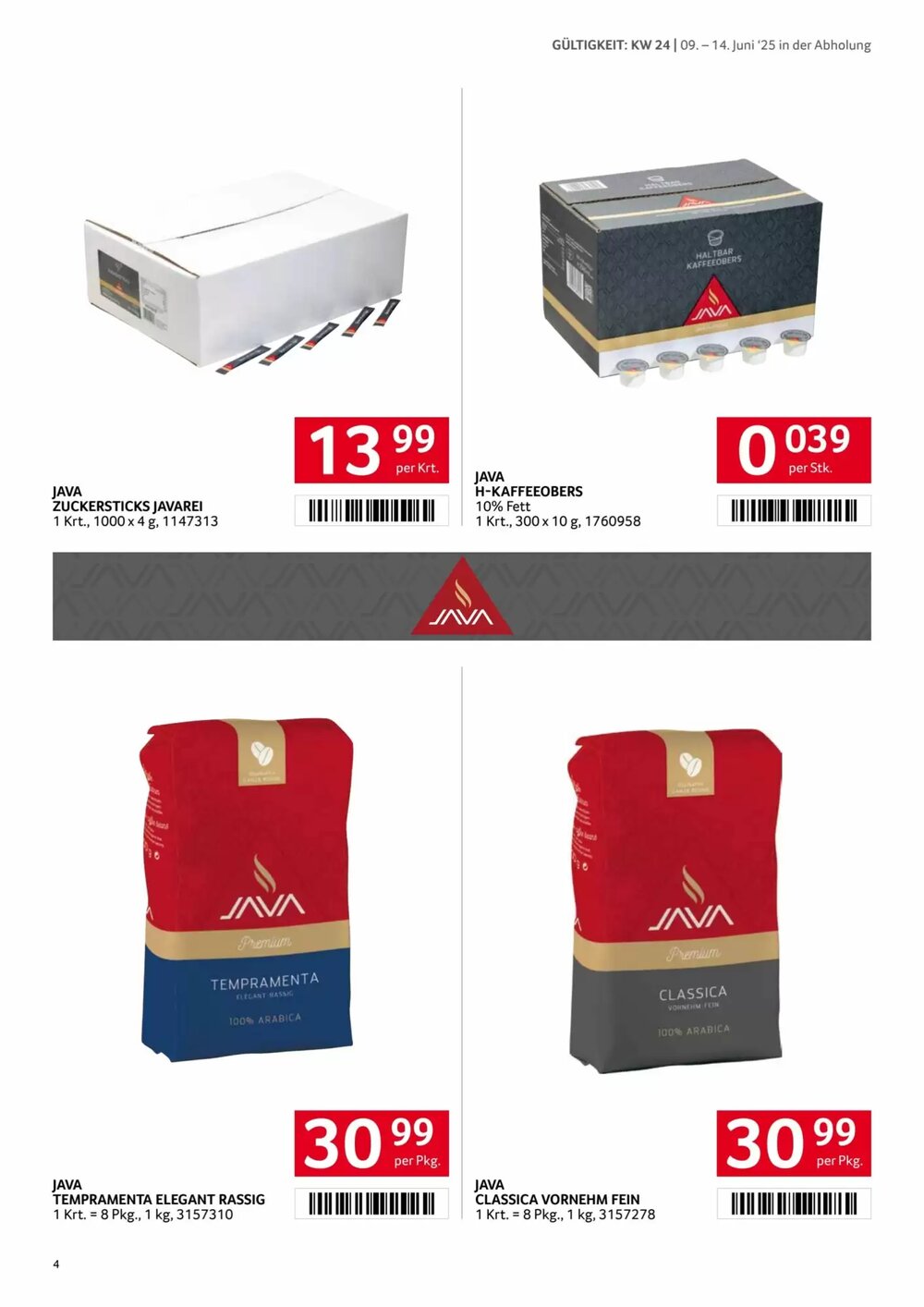 Transgourmet Flugblatt (ab 09.06.2025) - Angebote und Prospekt - Seite 4
