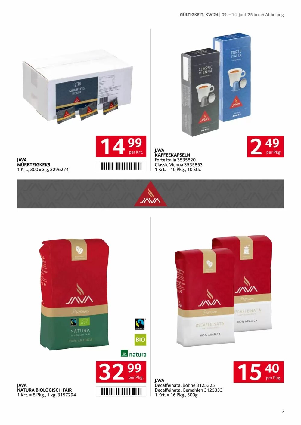 Transgourmet Flugblatt (ab 09.06.2025) - Angebote und Prospekt - Seite 5