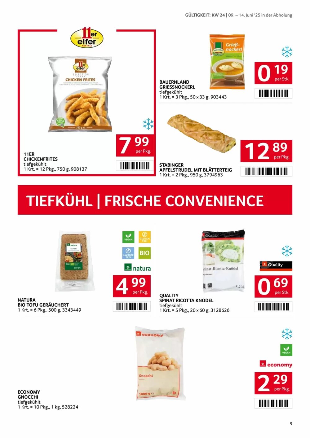 Transgourmet Flugblatt (ab 09.06.2025) - Angebote und Prospekt - Seite 9