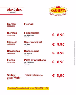 Karnerta Flugblatt (ab 09.06.2025) - Angebote und Prospekt