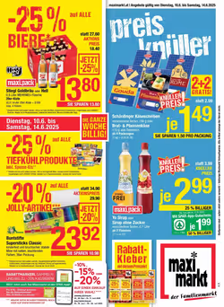 Maximarkt Flugblatt (ab 10.06.2025) - Angebote und Prospekt