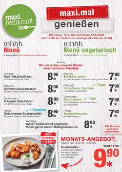 Maximarkt Flugblatt (ab 10.06.2025) - Angebote und Prospekt