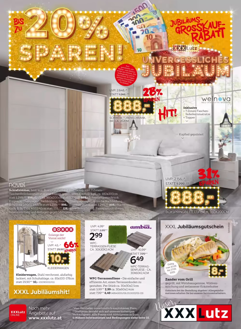XXXLutz Flugblatt (ab 10.06.2025) - Angebote und Prospekt - Seite 1