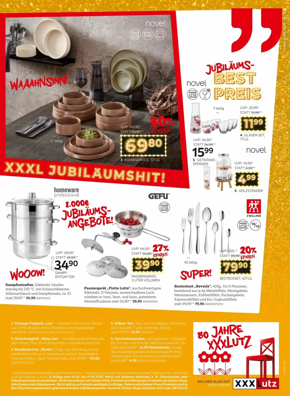 XXXLutz Flugblatt (ab 10.06.2025) - Angebote und Prospekt - Seite 15