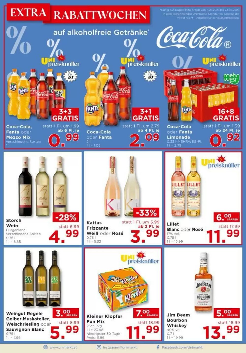 Unimarkt Flugblatt (ab 11.06.2025) - Angebote und Prospekt - Seite 10