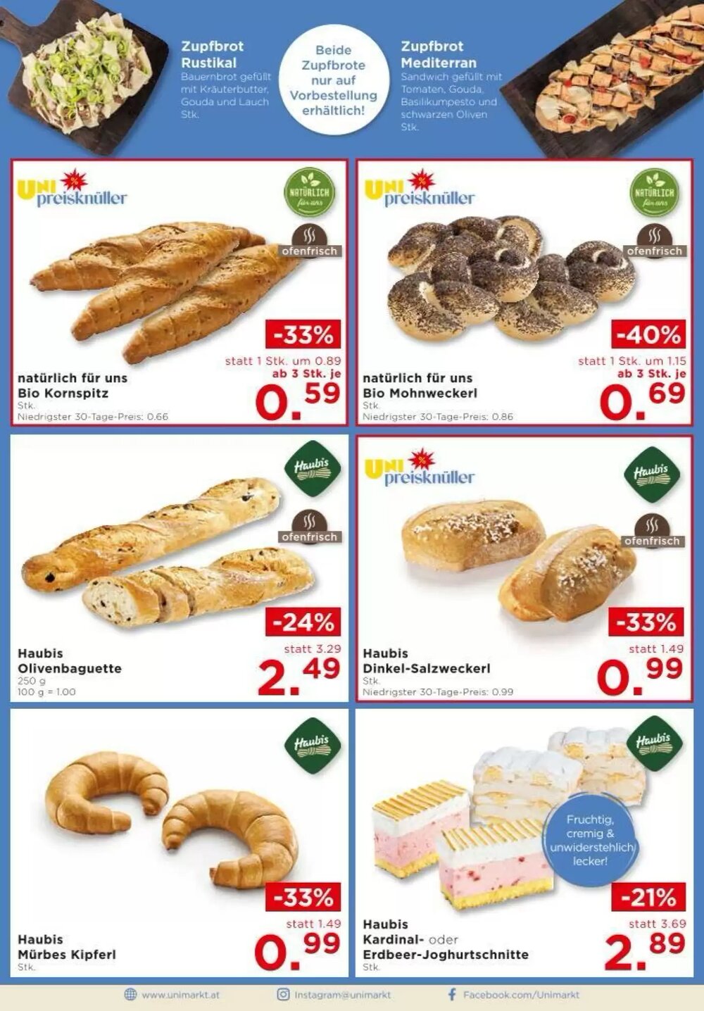 Unimarkt Flugblatt (ab 11.06.2025) - Angebote und Prospekt - Seite 8
