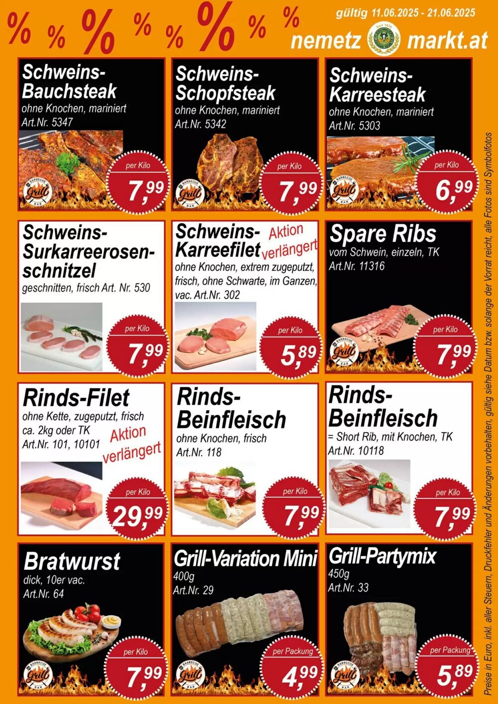 Nemetz Markt Flugblatt (ab 11.06.2025) - Angebote und Prospekt - Seite 4