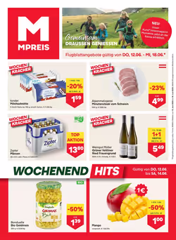 MPreis Flugblatt (ab 12.06.2025) - Angebote und Prospekt