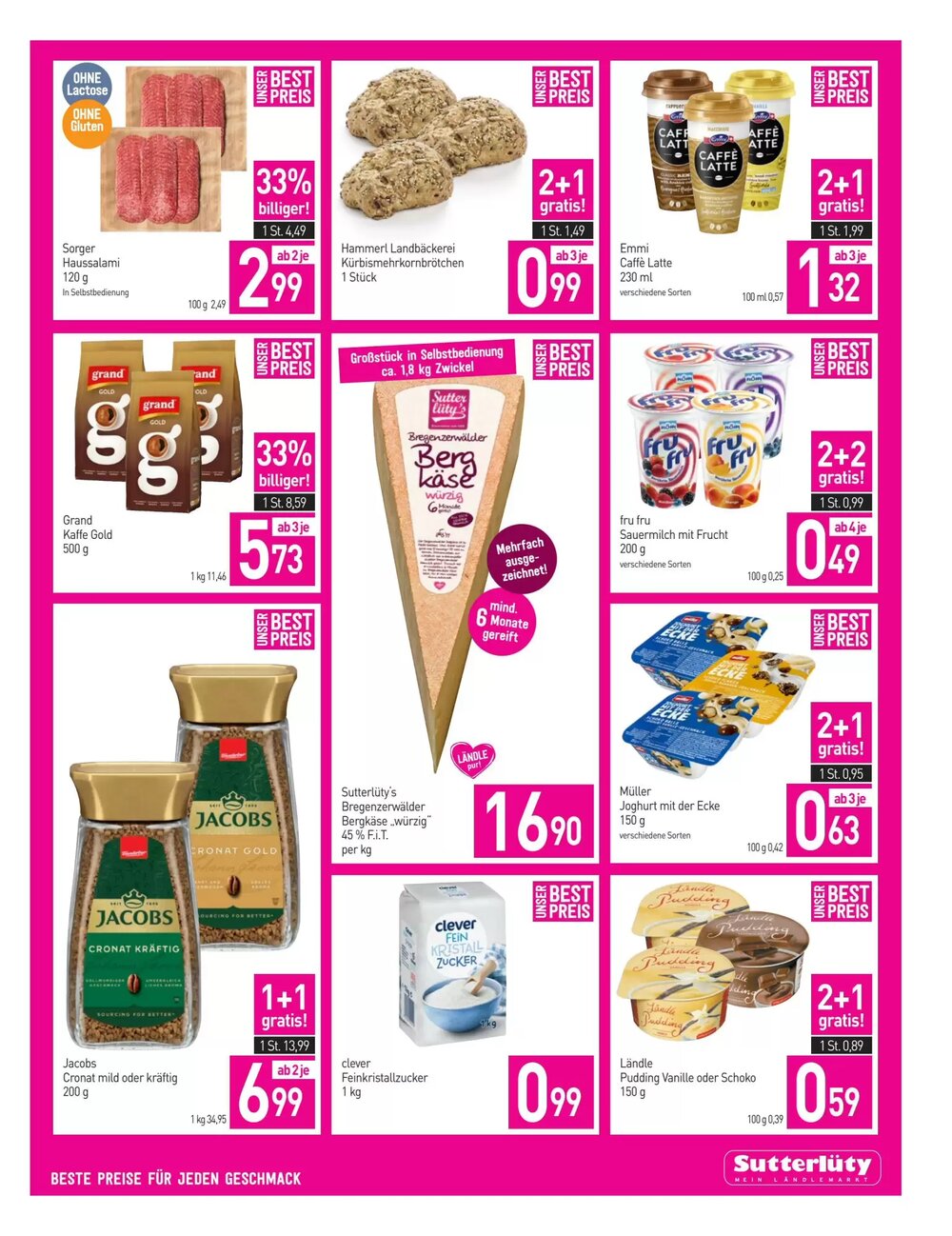 Sutterlüty Flugblatt (ab 12.06.2025) - Angebote und Prospekt - Seite 3
