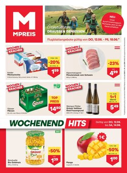 MPreis Flugblatt (ab 12.06.2025) - Angebote und Prospekt