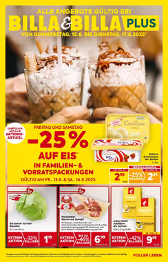Billa Flugblatt (ab 12.06.2025) - Angebote und Prospekt