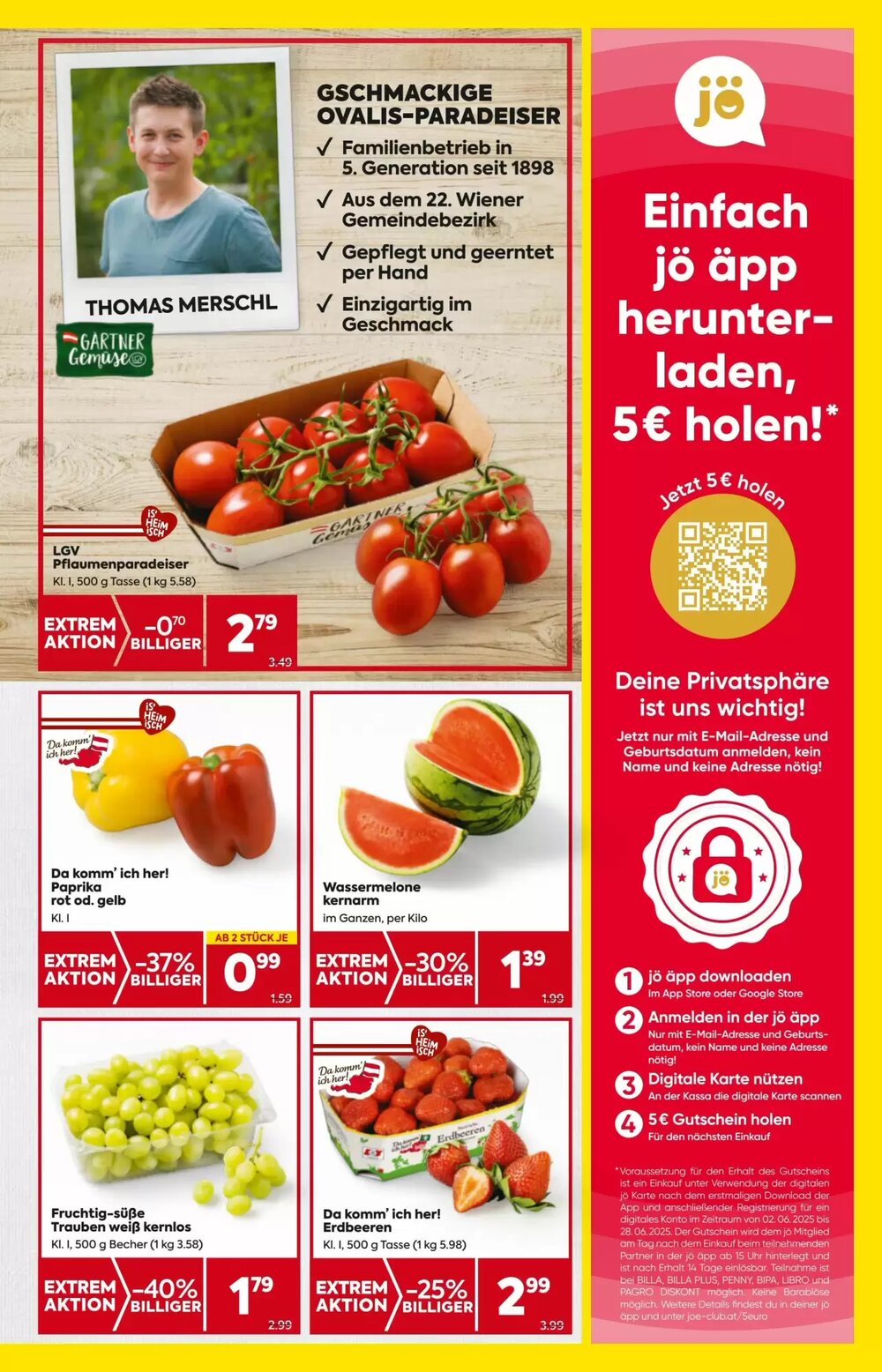 Billa Flugblatt (ab 12.06.2025) - Angebote und Prospekt - Seite 3