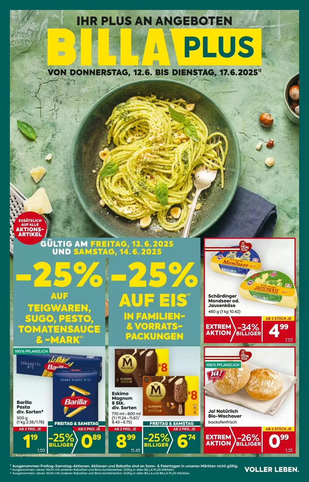 Billa Flugblatt (ab 12.06.2025) - Angebote und Prospekt - Seite 1