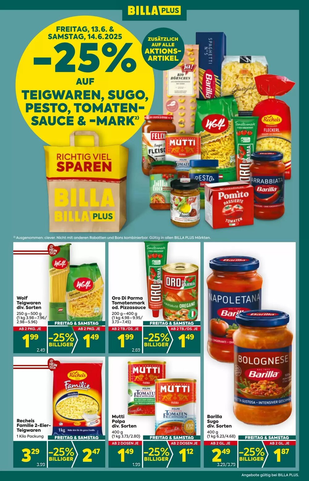 Billa Flugblatt (ab 12.06.2025) - Angebote und Prospekt - Seite 3