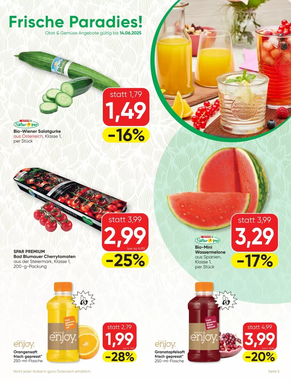SPAR Gourmet Flugblatt (ab 12.06.2025) - Angebote und Prospekt - Seite 5