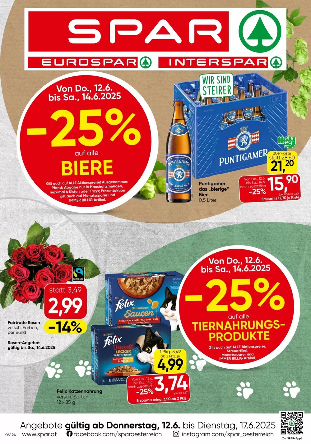Interspar Flugblatt (ab 12.06.2025) - Angebote und Prospekt - Seite 1