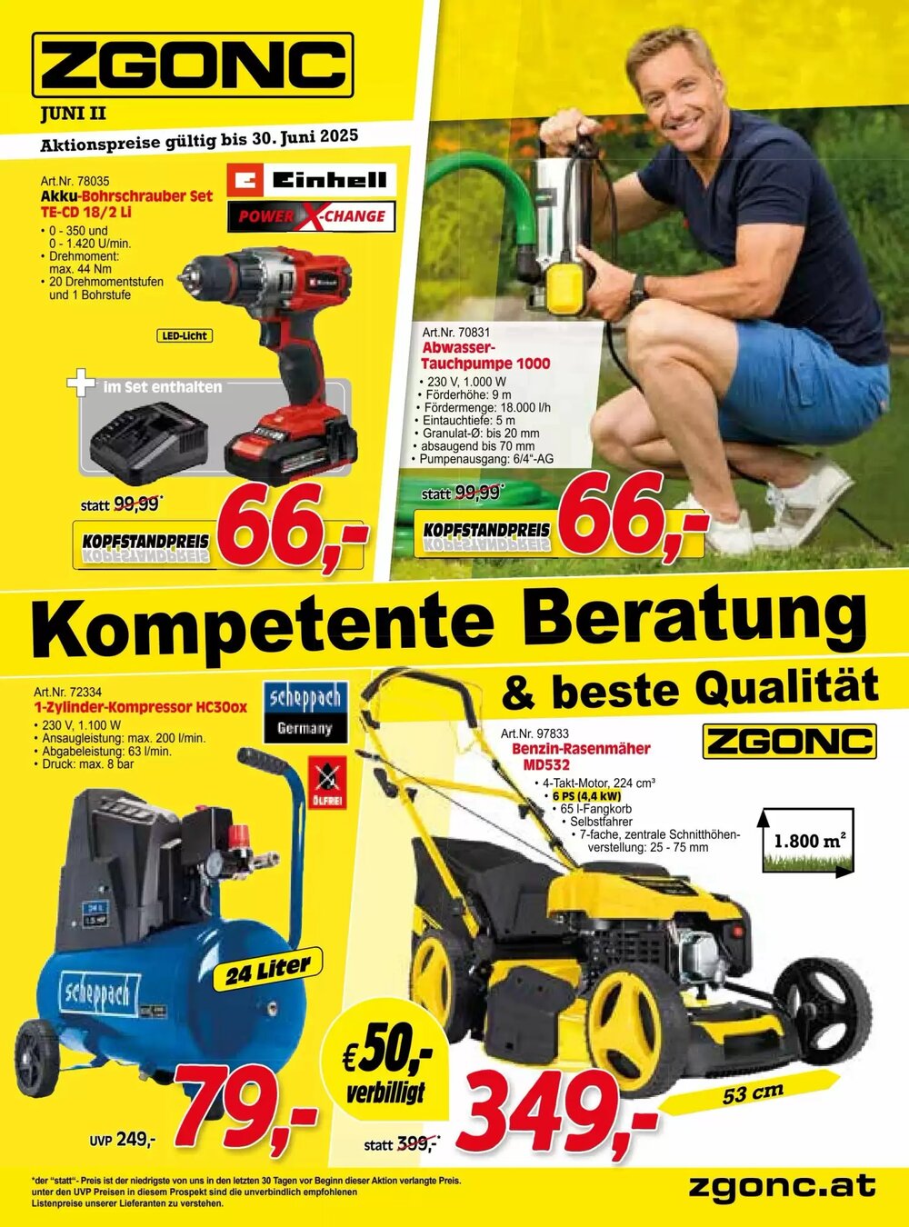 Zgonc Flugblatt (ab 12.06.2025) - Angebote und Prospekt - Seite 1