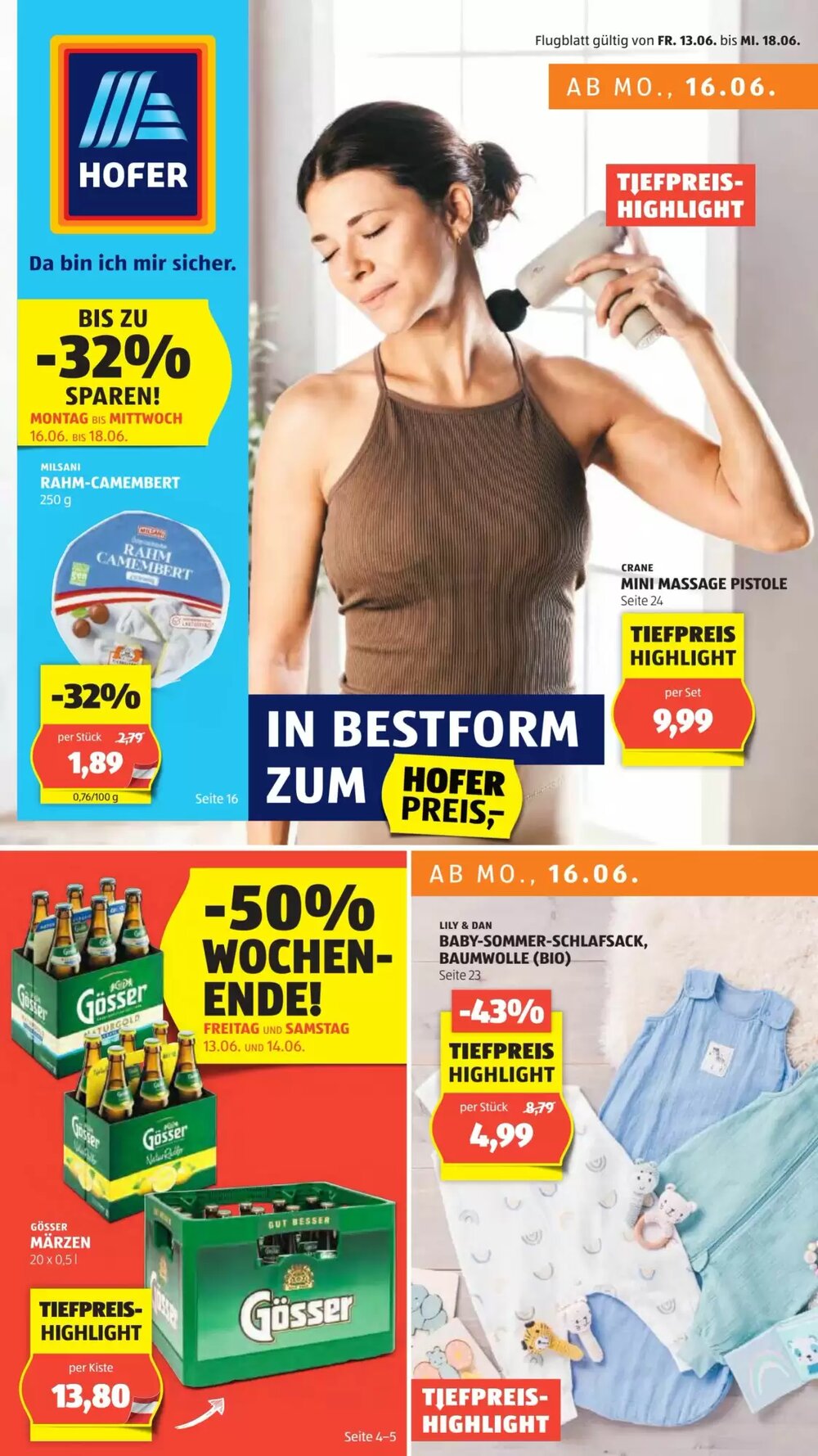 Hofer Flugblatt (ab 13.06.2025) - Angebote und Prospekt - Seite 1