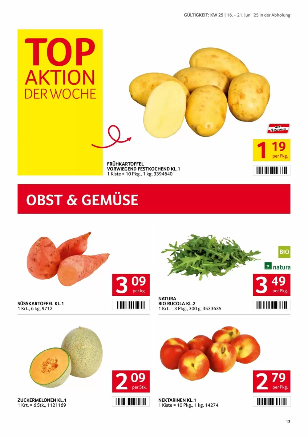 Transgourmet Flugblatt (ab 16.06.2025) - Angebote und Prospekt - Seite 13