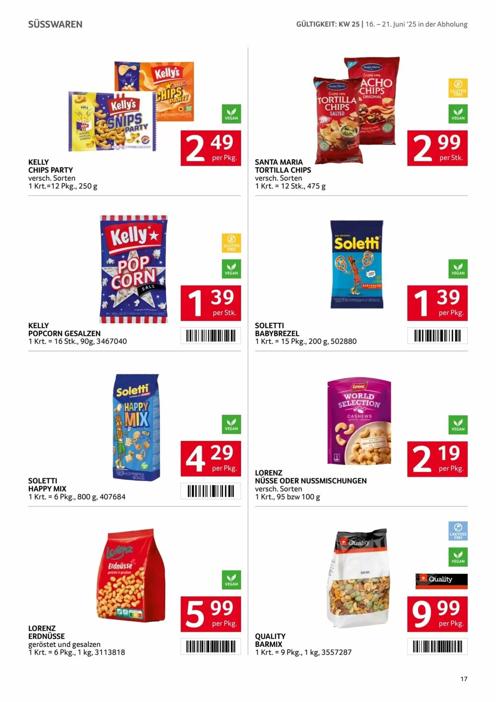 Transgourmet Flugblatt (ab 16.06.2025) - Angebote und Prospekt - Seite 17