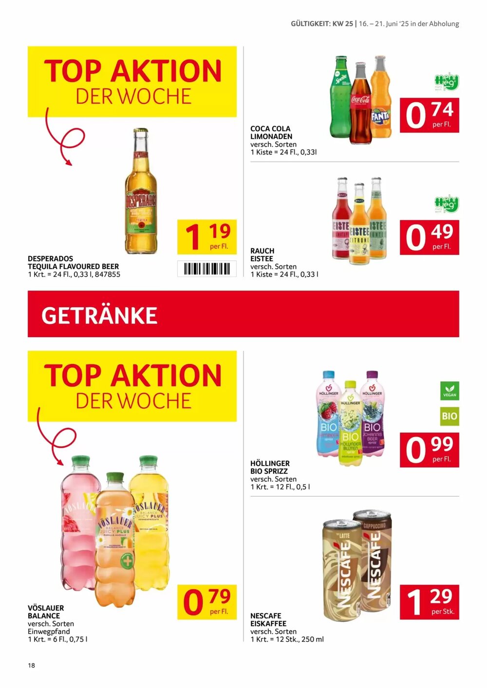 Transgourmet Flugblatt (ab 16.06.2025) - Angebote und Prospekt - Seite 18