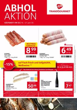 Transgourmet Flugblatt (ab 16.06.2025) - Angebote und Prospekt