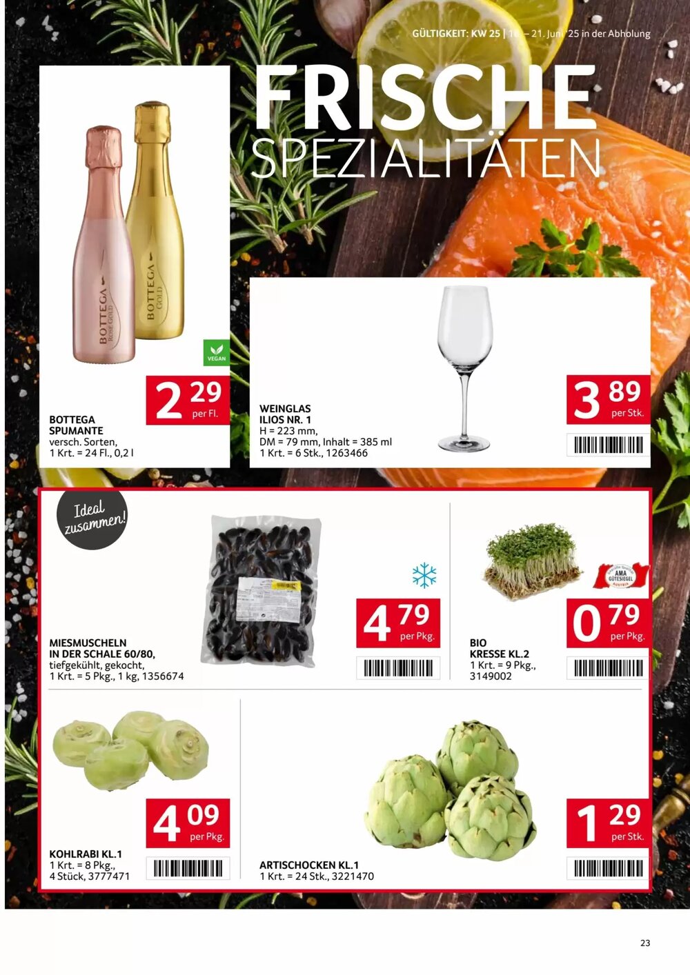 Transgourmet Flugblatt (ab 16.06.2025) - Angebote und Prospekt - Seite 23