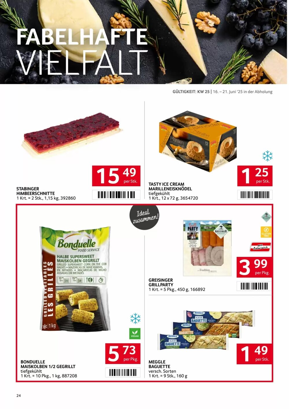 Transgourmet Flugblatt (ab 16.06.2025) - Angebote und Prospekt - Seite 24