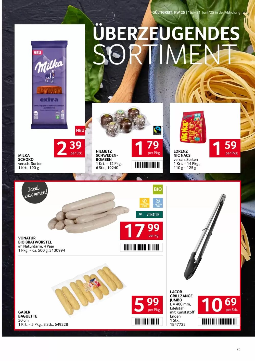Transgourmet Flugblatt (ab 16.06.2025) - Angebote und Prospekt - Seite 25