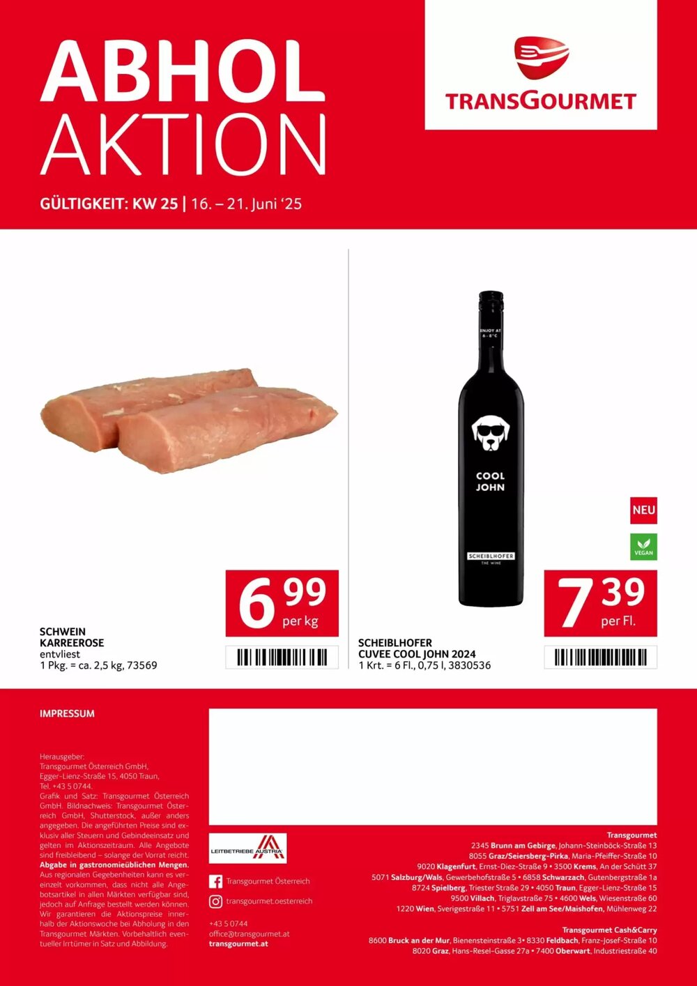 Transgourmet Flugblatt (ab 16.06.2025) - Angebote und Prospekt - Seite 28