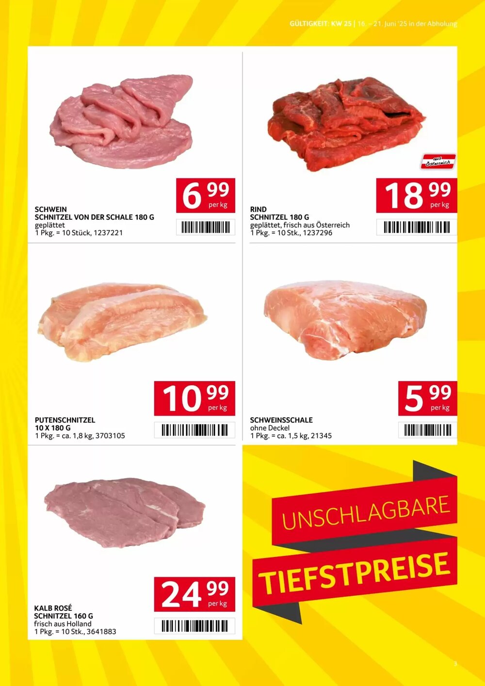 Transgourmet Flugblatt (ab 16.06.2025) - Angebote und Prospekt - Seite 3