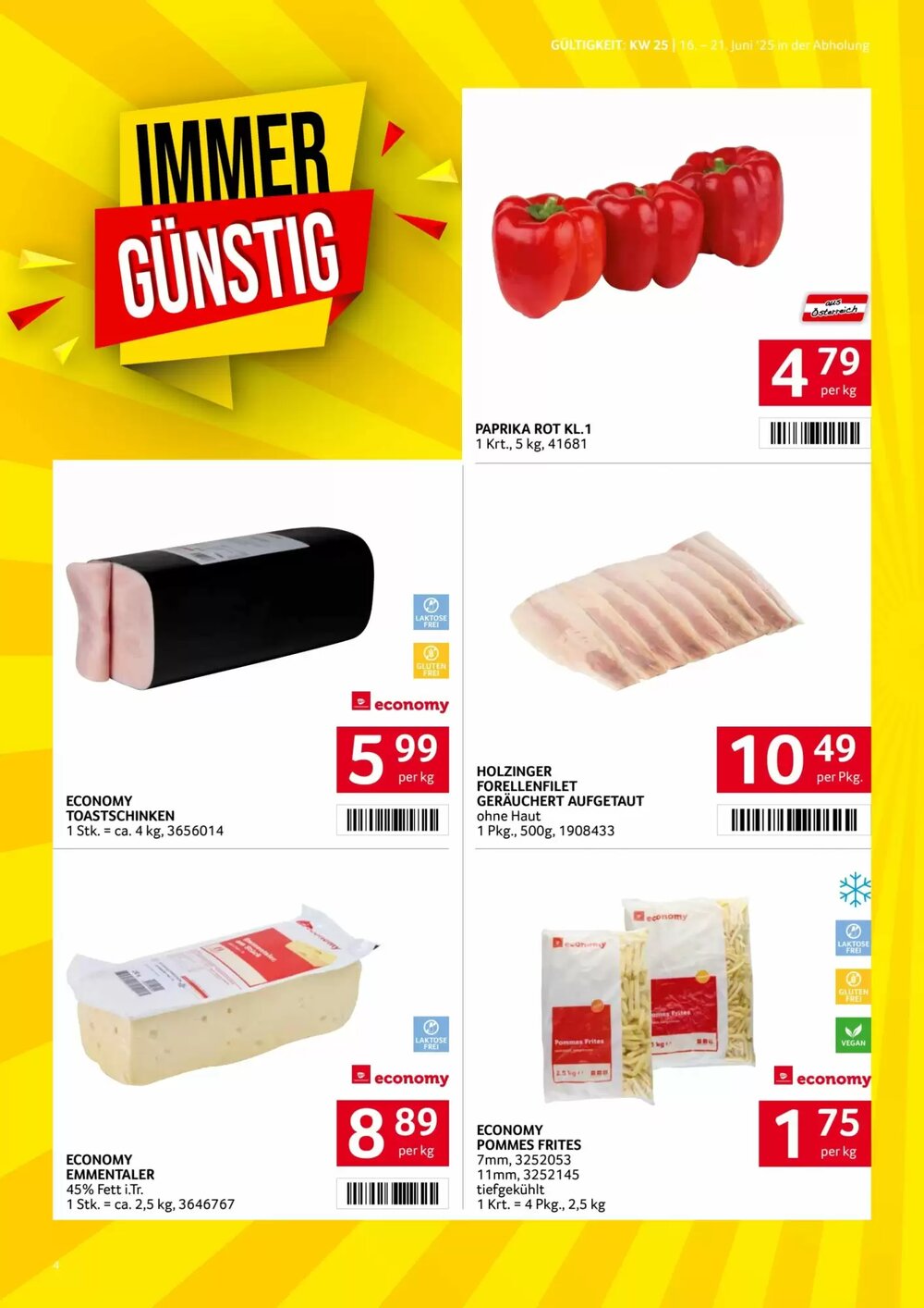 Transgourmet Flugblatt (ab 16.06.2025) - Angebote und Prospekt - Seite 4