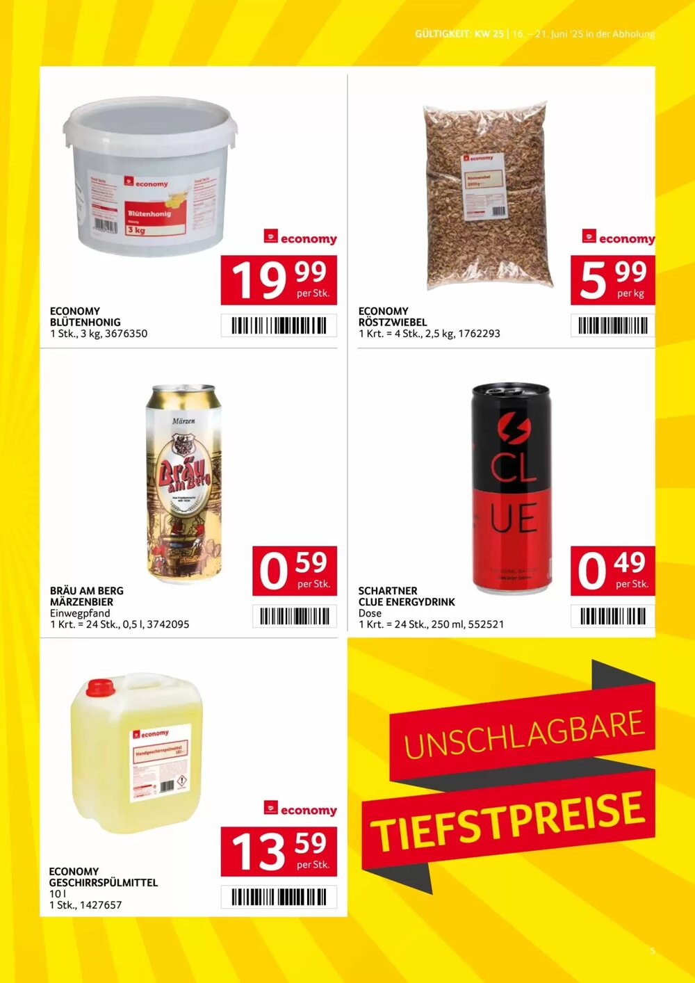 Transgourmet Flugblatt (ab 16.06.2025) - Angebote und Prospekt - Seite 5