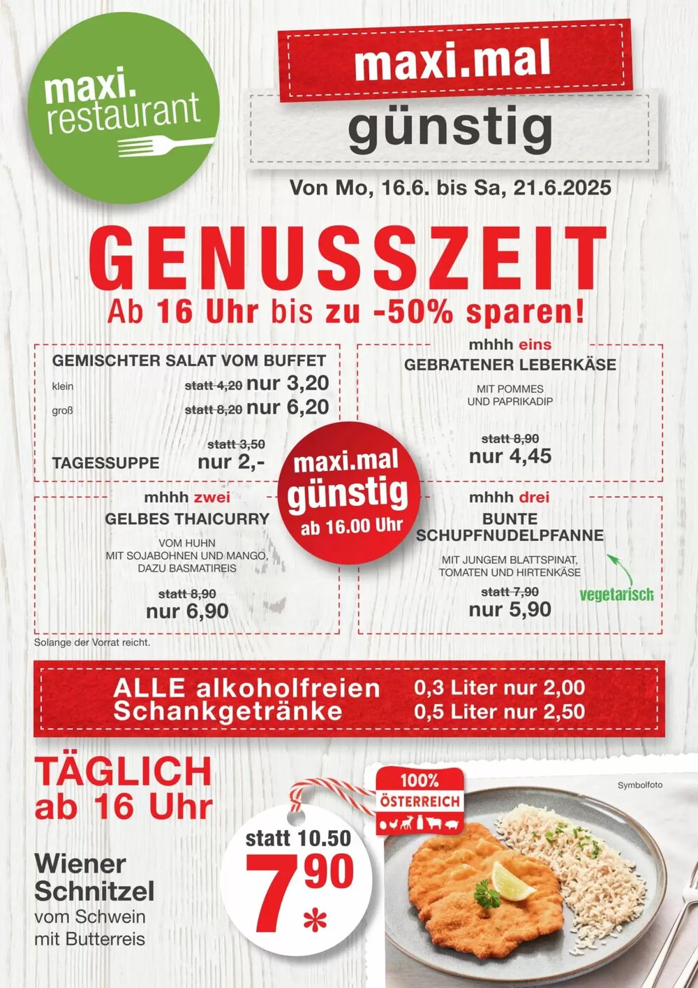 Maximarkt Flugblatt (ab 16.06.2025) - Angebote und Prospekt - Seite 1