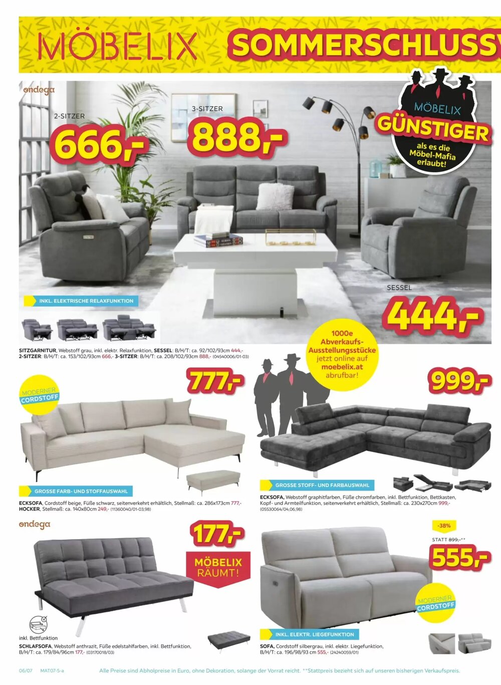 Möbelix Flugblatt (ab 17.06.2025) - Angebote und Prospekt - Seite 6