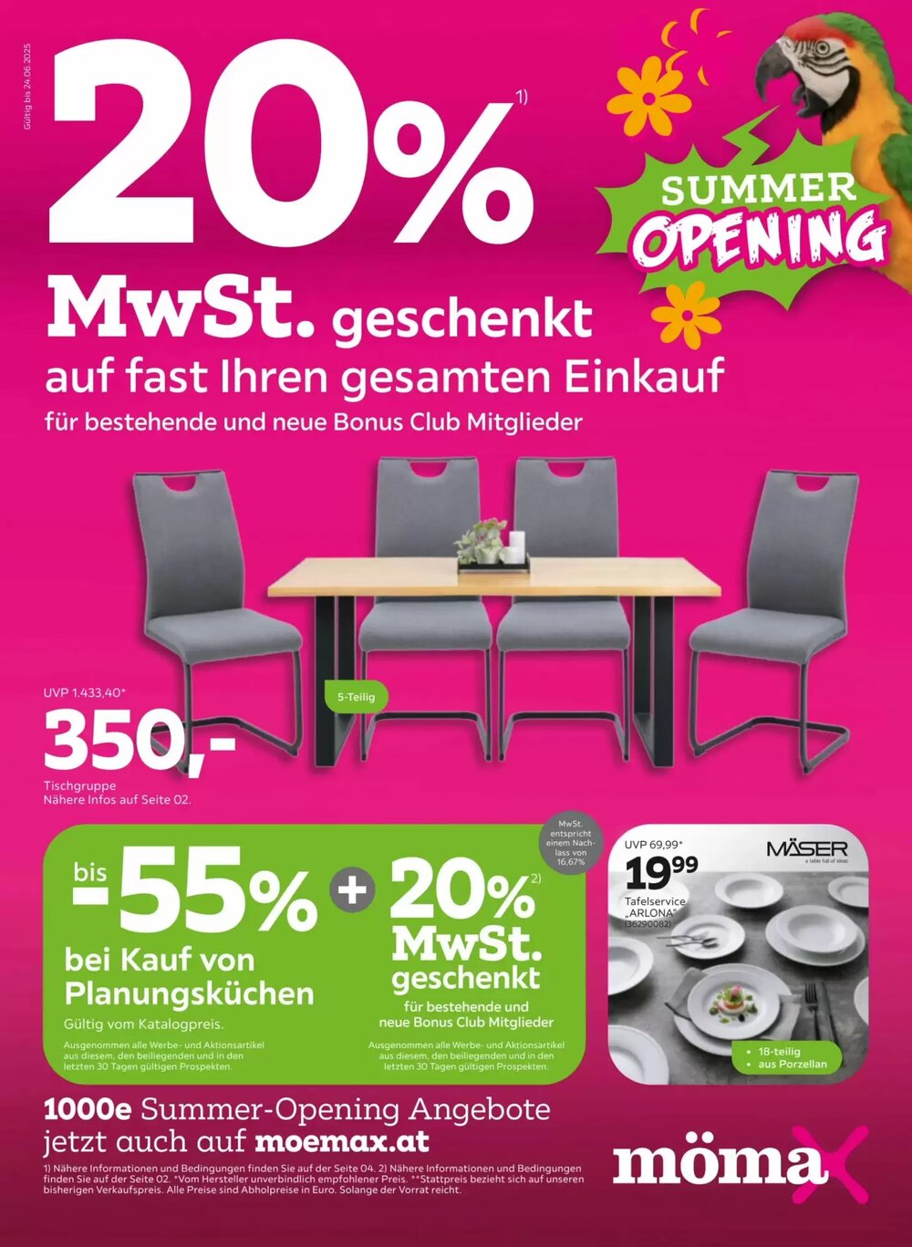 Mömax Flugblatt (ab 17.06.2025) - Angebote und Prospekt - Seite 1