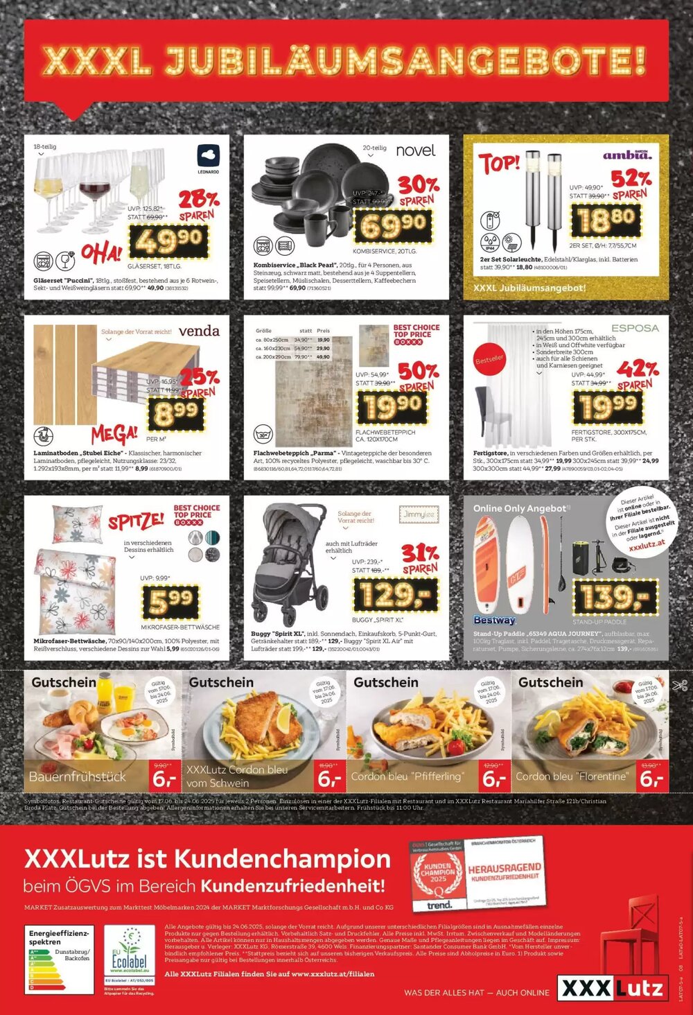 XXXLutz Flugblatt (ab 17.06.2025) - Angebote und Prospekt - Seite 8