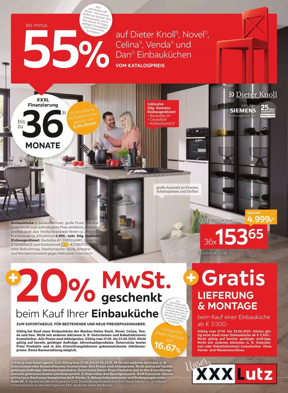 XXXLutz Flugblatt (ab 17.06.2025) - Angebote und Prospekt - Seite 1