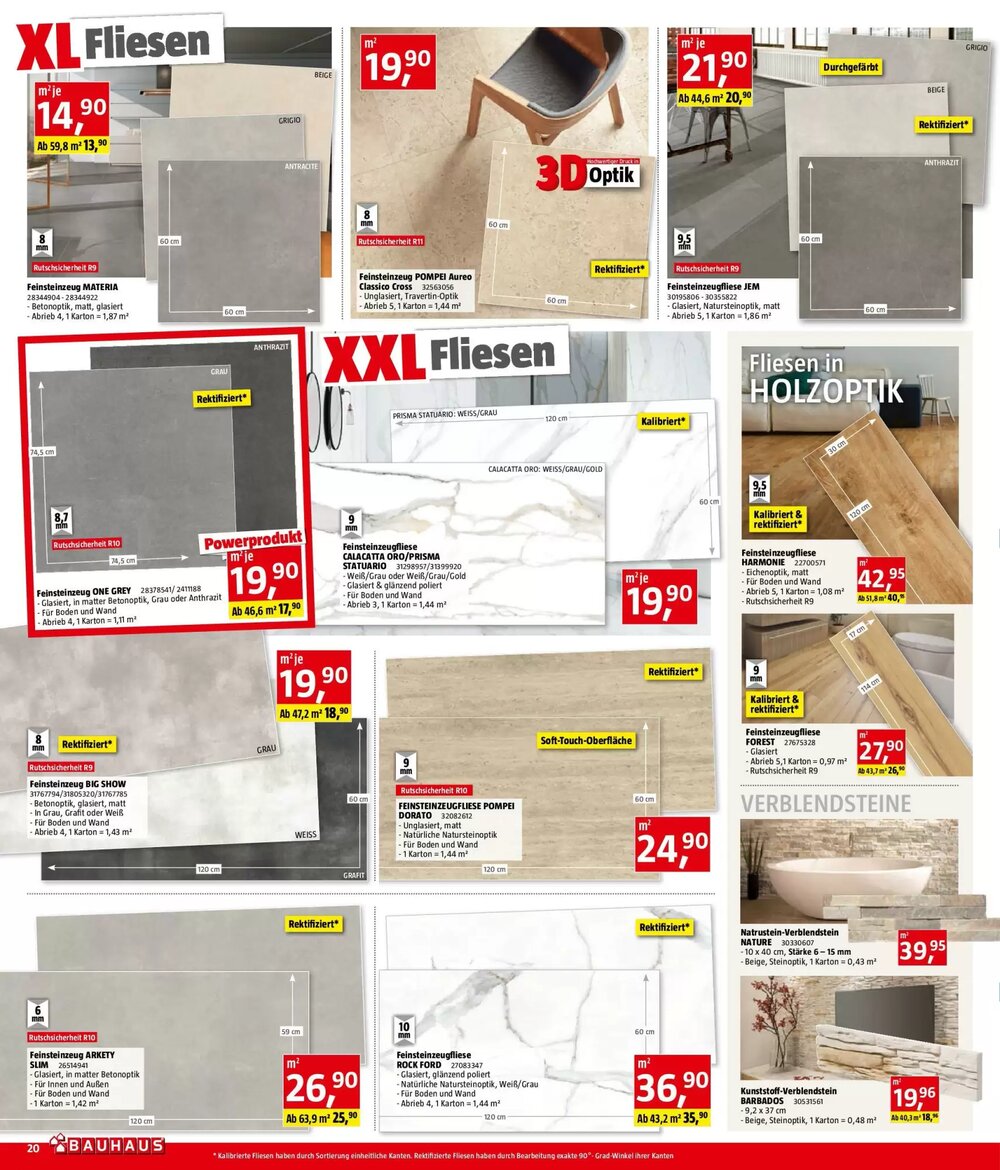 Bauhaus Flugblatt (ab 17.06.2025) - Angebote und Prospekt - Seite 20