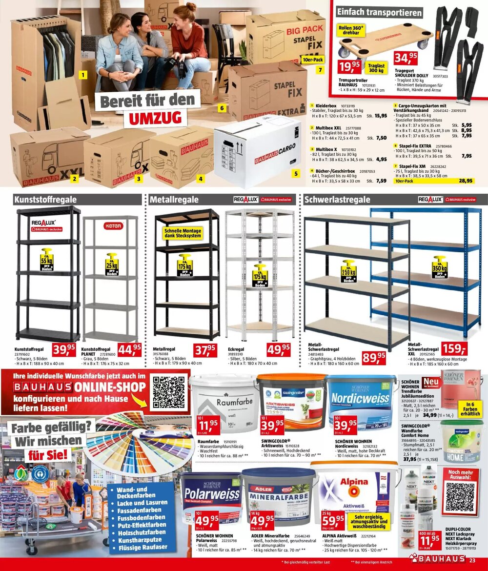 Bauhaus Flugblatt (ab 17.06.2025) - Angebote und Prospekt - Seite 23