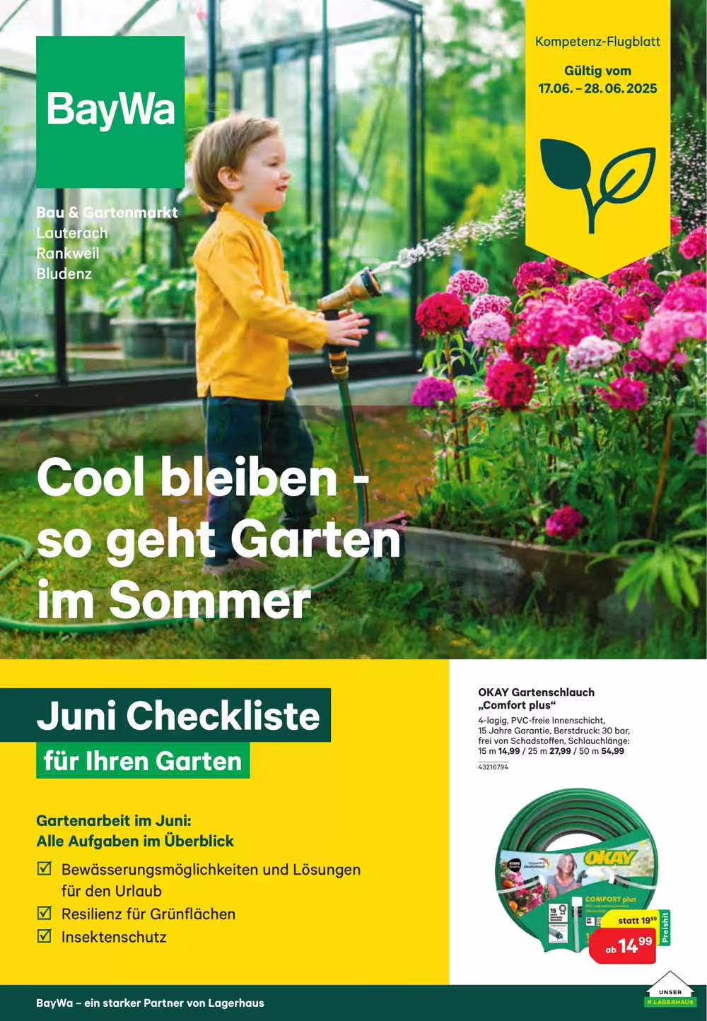 BayWa Flugblatt (ab 17.06.2025) - Angebote und Prospekt - Seite 1