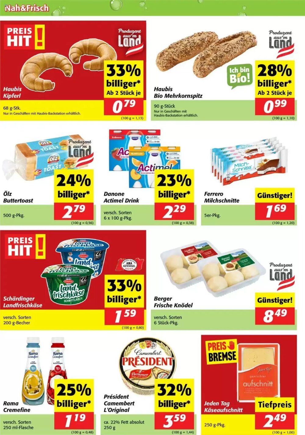 Nah&Frisch Flugblatt (ab 18.06.2025) - Angebote und Prospekt - Seite 2