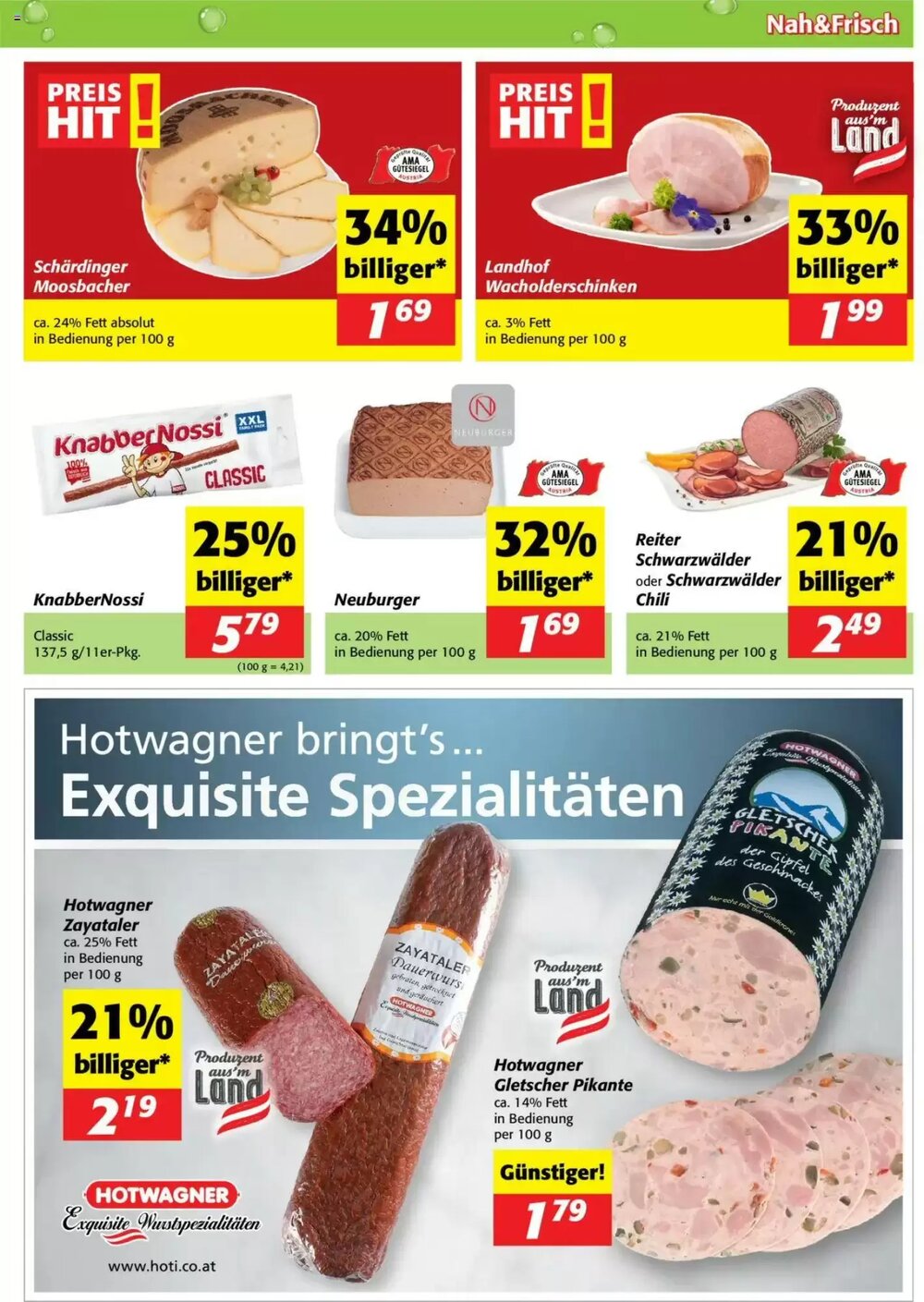 Nah&Frisch Flugblatt (ab 18.06.2025) - Angebote und Prospekt - Seite 3
