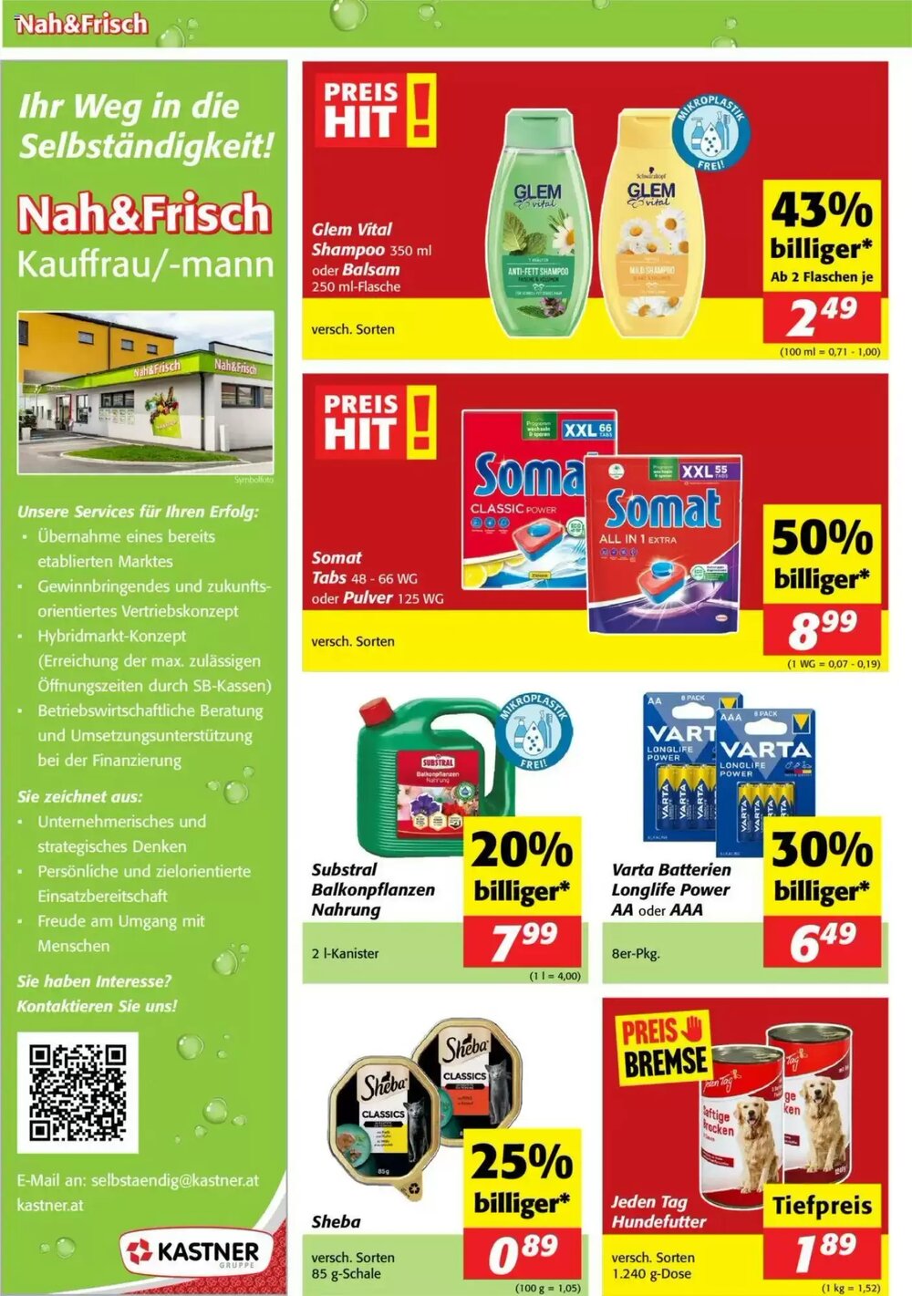 Nah&Frisch Flugblatt (ab 18.06.2025) - Angebote und Prospekt - Seite 4