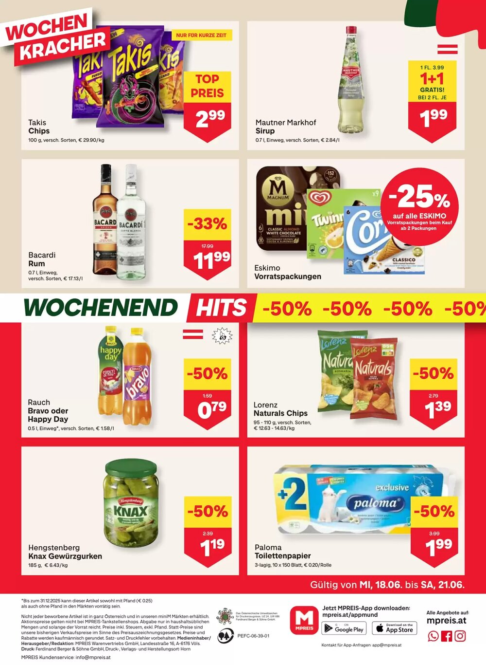 MPreis Flugblatt (ab 18.06.2025) - Angebote und Prospekt - Seite 12