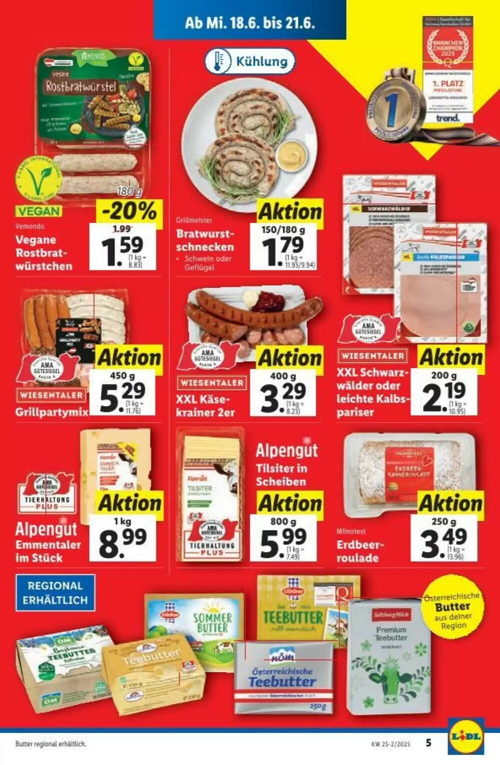 Lidl Flugblatt (ab 18.06.2025) - Angebote und Prospekt - Seite 8