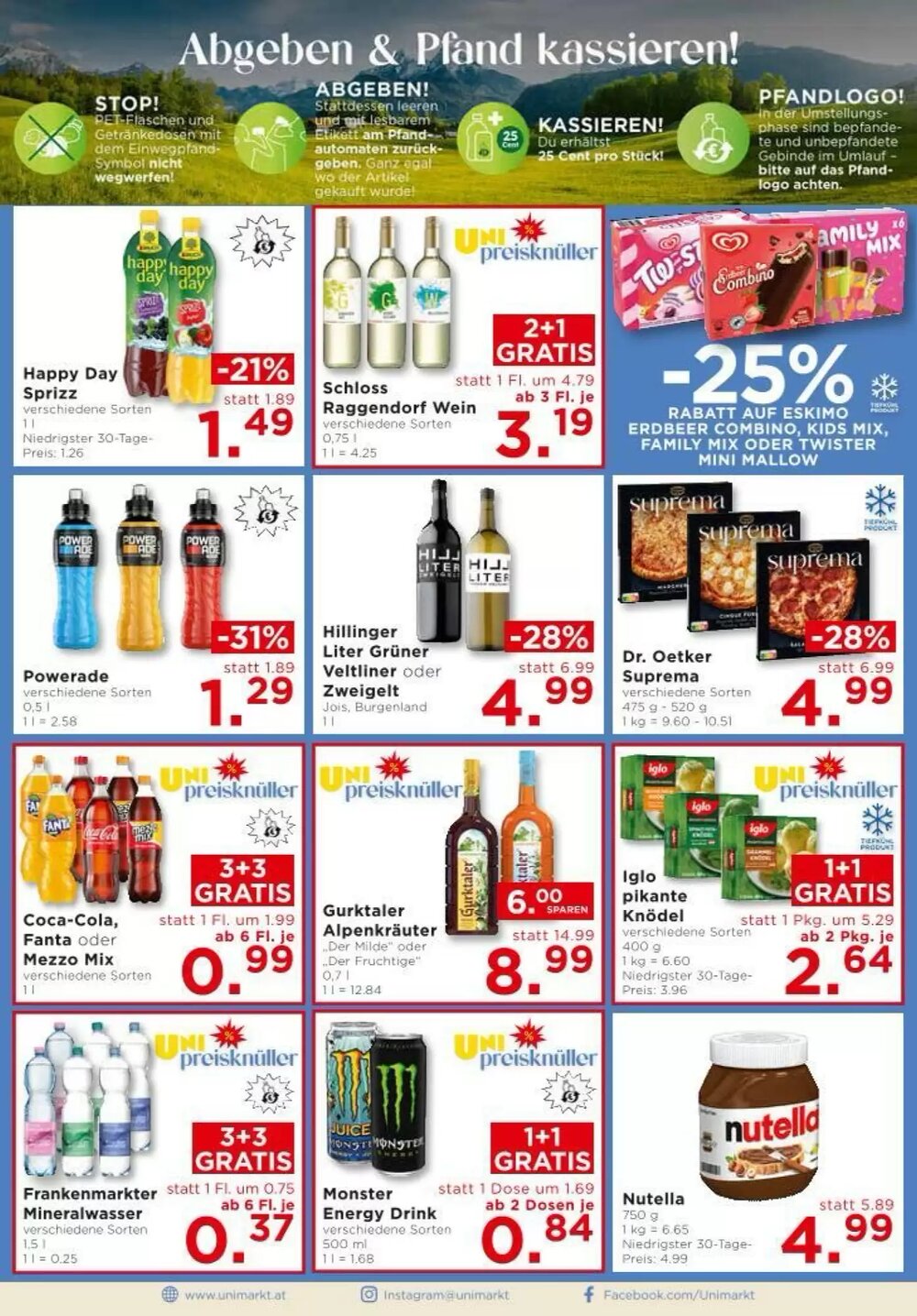Unimarkt Flugblatt (ab 18.06.2025) - Angebote und Prospekt - Seite 6